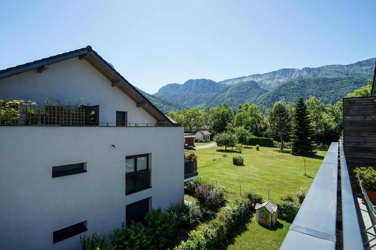 L'Azalée magnifique appartement au calme pour 4 personnes! Doussard Exterior foto